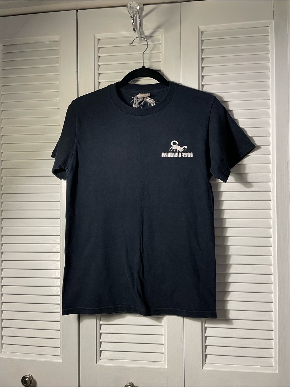 897. Fruit of the Loom “Operation Iraqi Freedom” Crew Neck T-Shirt Military